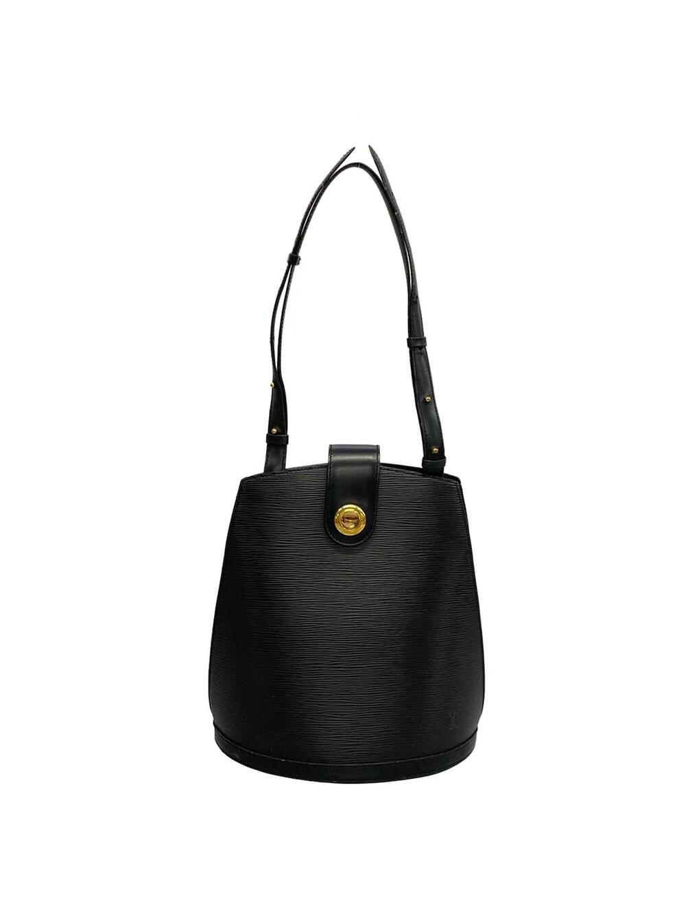 Louis Vuitton Cluny Noir Epi Shoulder #374135L81B